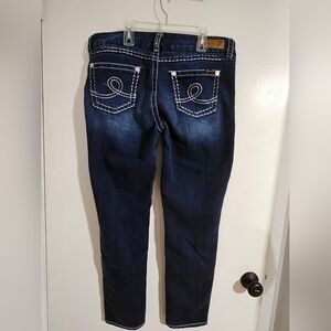 Seven 7 Women's Skinny Blue Jeans Size 12